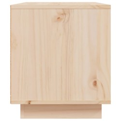 Meuble TV 80x35x40,5 cm Bois de pin massif 