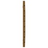 Tête de lit murale Marron miel 81x3x63 cm Bois massif de pin 