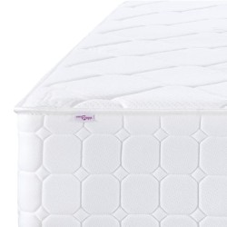 Matelas à ressorts ensachés dureté moyenne 80x200 cm 