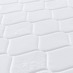 Matelas à ressorts ensachés dureté moyenne 80x200 cm 