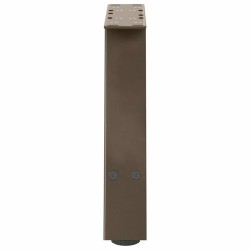 Pieds de table basse en forme de A, 2 pièces, 40 x (30-31) cm, acier 