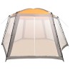 Tente de piscine Tissu 660x580x250 cm Gris 