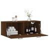 Armoire murale chêne marron 100x36,5x35 cm bois d'ingénierie 