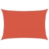 Voile d'ombrage 160 g/m² Terre cuite 4x6 m PEHD 