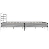 Cadre de lit sans matelas sonoma gris 200x200 cm 