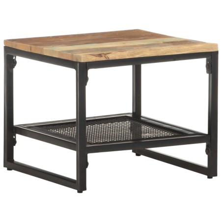 Table d'appoint 40x40x35 cm Bois de récupération massif 