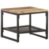 Table d'appoint 40x40x35 cm Bois de récupération massif 