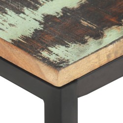Table d'appoint 40x40x35 cm Bois de récupération massif 