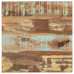 Table d'appoint 40x40x35 cm Bois de récupération massif 