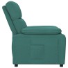 Fauteuil inclinable Vert foncé Tissu 