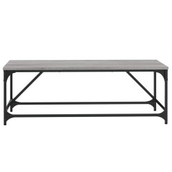 Table basse Sonoma gris 100x50x35 cm Bois d'ingénierie 