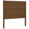 Tête de lit Marron miel 81x4x100 cm Bois massif de pin 