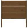 Tête de lit Marron miel 81x4x100 cm Bois massif de pin 