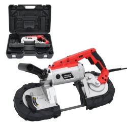 Scie à ruban avec mallette portable Acier  