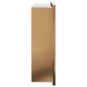 Niche de douche doré brossé 32x32x9 cm acier inoxydable 