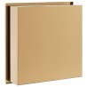 Niche de douche doré brossé 32x32x9 cm acier inoxydable 