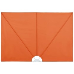 Auvent latéral pliable de terrasse Terre cuite 300 x 150 cm  