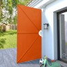 Auvent latéral pliable de terrasse Terre cuite 300 x 150 cm  