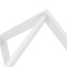 Cadre de lit d'enfant avec tiroirs Blanc Pin massif 90x200 cm 