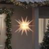 Lumière de Noël avec LED pliable blanc 100 cm 
