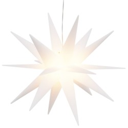 Lumière de Noël avec LED pliable blanc 100 cm 