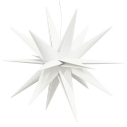 Lumière de Noël avec LED pliable blanc 100 cm 