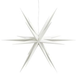 Lumière de Noël avec LED pliable blanc 100 cm 