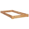 Cadre de lit sans matelas bois de chêne massif 90x200 cm 