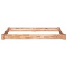 Cadre de lit sans matelas bois de chêne massif 90x200 cm 