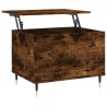 Table basse Chêne fumé 60x44,5x45 cm Bois d'ingénierie 