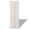 Clôture de jardin double face PVC 150x300 cm Blanc 