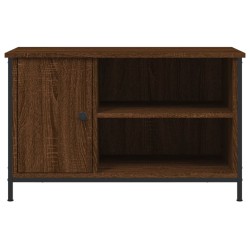 Meuble TV Chêne marron 80x40x50 cm Bois d'ingénierie 