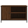 Meuble TV Chêne marron 80x40x50 cm Bois d'ingénierie 
