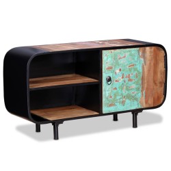 Meuble TV Bois de récupération 90x30x48 cm 