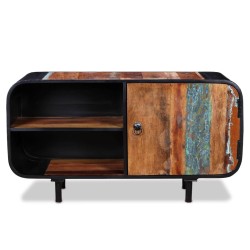 Meuble TV Bois de récupération 90x30x48 cm 