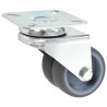 32 pcs Roulettes pivotantes doubles 50 mm 