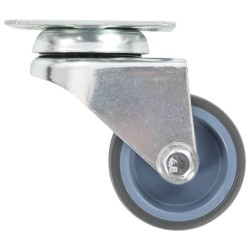 32 pcs Roulettes pivotantes doubles 50 mm 