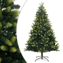 Sapin de Noël artificiel à charnières avec support 120 cm 