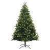 Sapin de Noël artificiel à charnières avec support 120 cm 