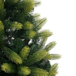 Sapin de Noël artificiel à charnières avec support 120 cm 