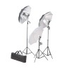 Kit de studio photo avec ensemble d'éclairage et toile de fond 
