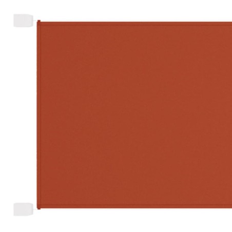 Auvent vertical Terre cuite 60x1200 cm Tissu oxford 