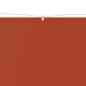 Auvent vertical Terre cuite 60x1200 cm Tissu oxford 