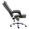 Chaise de bureau de massage Anthracite Similicuir 