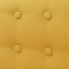 Fauteuil jaune tissu 