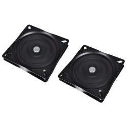 Émerillons de siège de bateau 2 pcs Standard 160x160x2,5 mm 