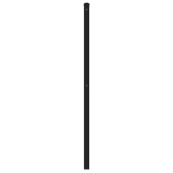 Tête de lit chêne sonoma 100 cm fer et bois d’ingénierie 