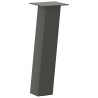 Pieds de table basse 4 pièces Anthracite 42 cm Acier 