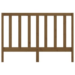 Tête de lit Marron miel 156x4x100 cm Bois massif de pin 