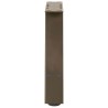 Pieds de table basse en forme de A, 2 pièces, 30 x (30-31) cm, acier 